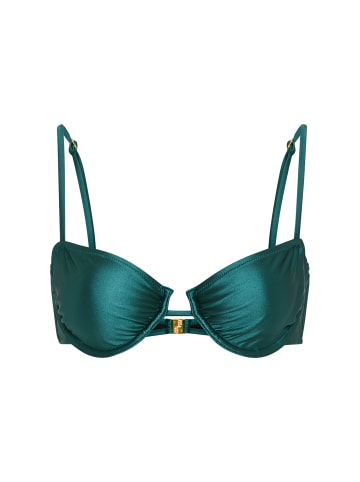 Copenhagen Studios Bügel-Bikini-Top in petrol