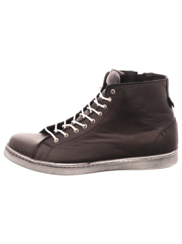 Esgano Damenschnürrstiefel kalt flach  in  Schwarz
