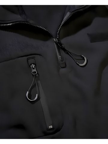 Brandit Pullover "Tactical Sweat Troyer" in Schwarz