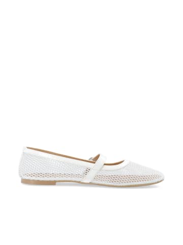 Bianco Mary Jane Schuhe in White