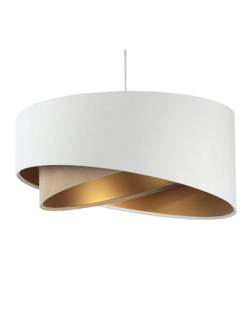 Kiom Hängeleuchte Kinga P 50 x 107 x 50 in weiß / beige / gold