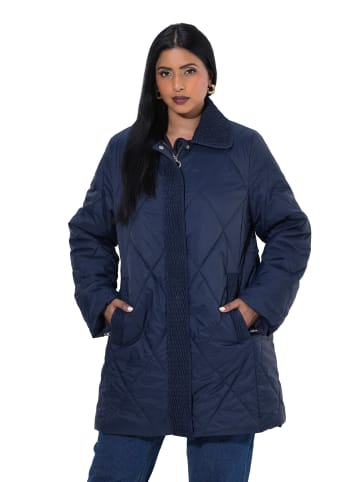 Ulla Popken Steppjacke in dunkles marine