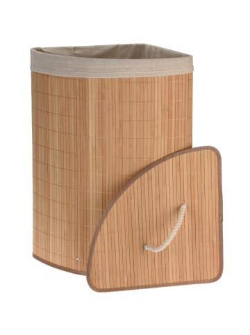 Bathroom Solutions Wäschekorb im skandinavischen Stil, 72 l in Braun, (B) 35 x (H) 60 x (L) 35 cm