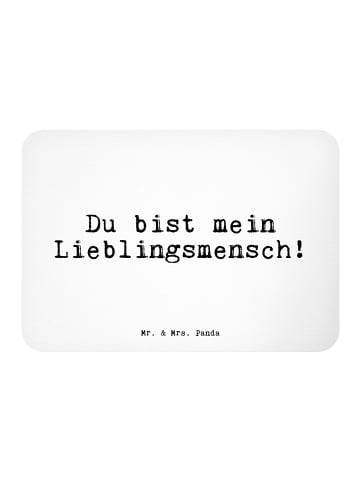 Mr. & Mrs. Panda magnet Du bist mein Lieblingsmensch! mit Spruch in Weiß