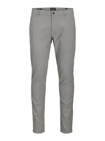 Jack & Jones Chino Hose in Grey Melange