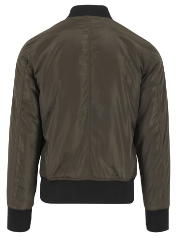Urban Classics Urban Classics Bomberjacken in darkolive/black