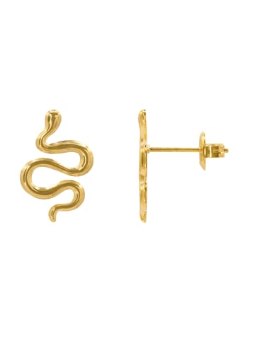 Steel_Art Ohrstecker Damen Junia goldfarben in goldfarben