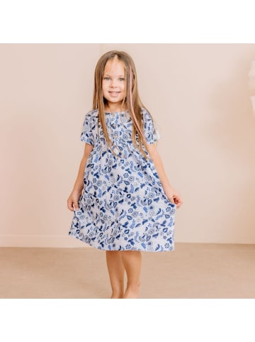 Walkiddy Kleid Blue Birds and Flowers-Dress