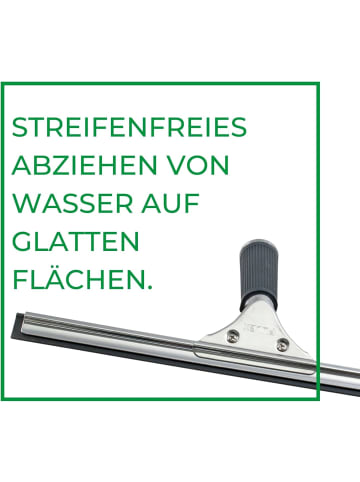 Novaliv Novaliv 2X Fensterabzieher Profi 25 cm Fensterreiniger Edelstahl mit a in Silber