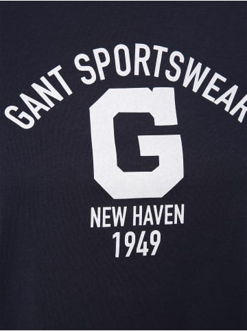 Gant T-Shirt in marine