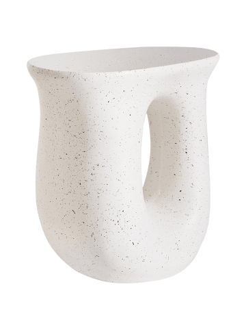 Beliani Beistelltisch IDRO in Weiß - (W) 28 x (H) 46 x (L) 42 cm