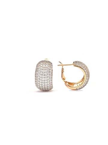 Luxenter Ohrringe Garda mit 18 Karat Gelbgold-Finish – GARDA