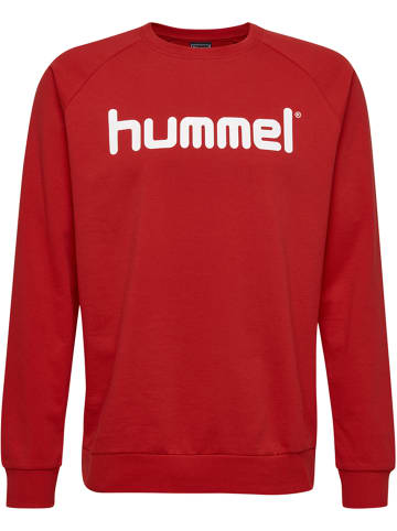 Hummel Sweatshirt Hmlgo Cotton Logo Sweatshirt in TRUE RED