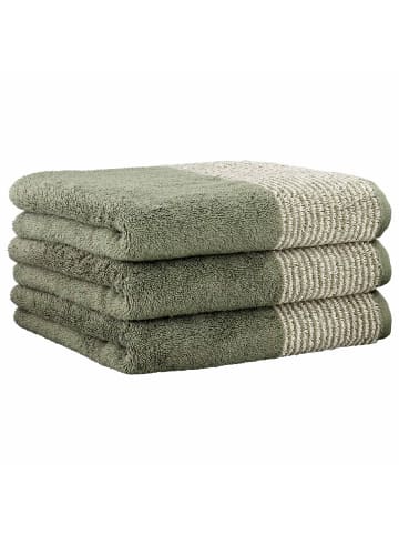 Cawö Handtuch 3er Pack in Field