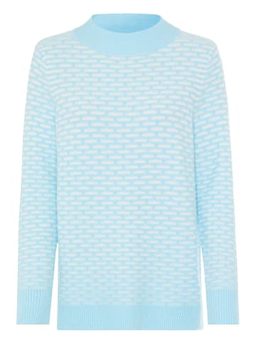 Olsen Langarmshirt in Satin Blue Mel