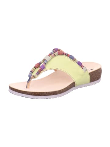 Think! Damenpantolette elegant flach  in gruen