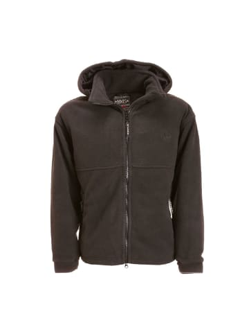 BMS Fleecejacke/Fleecepullover in Schwarz