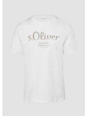 s.Oliver T-Shirt in 01D2_weiß