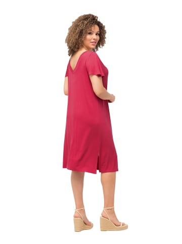 Ulla Popken Kleid in dunkel rosa