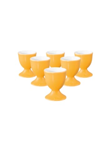 Seltmann Weiden 6er Set Eierbecher Liberty Pure Colors ø 4,9 cm in Mango Orange