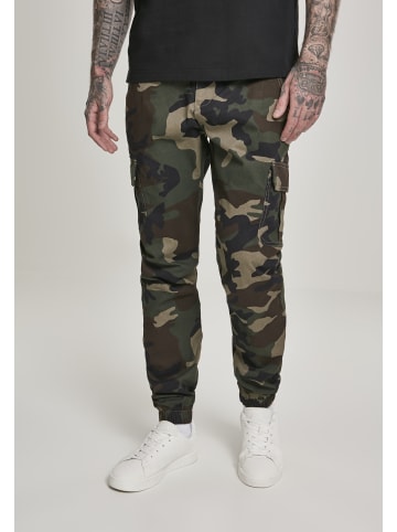 Urban Classics Cargo-Hosen in wood camo