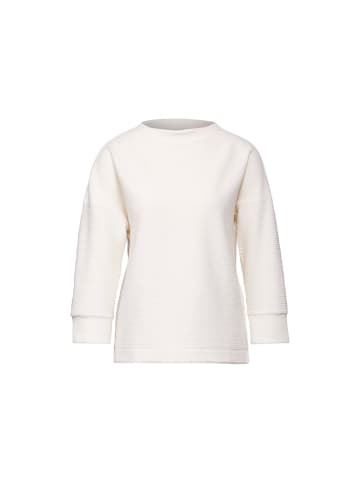Street One Langarmshirt in lucid white