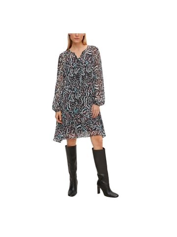 comma Kleid in Schwarz