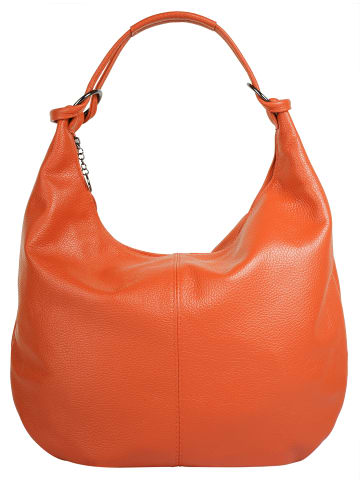 Cluty Shopper echt Leder in orange