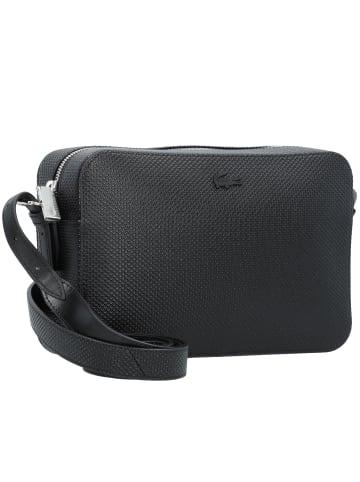 Lacoste Chantaco Classics Umhängetasche Leder 24.5 cm in noir