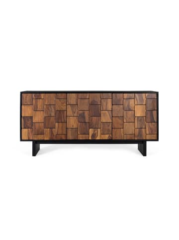Giner y Colomer Sideboard aus Mangoholz mit drei Türen 160 cm in Brown
