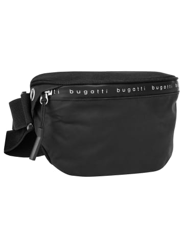 Bugatti Gürteltasche BLANC DELIGHT Kunstfaser in schwarz