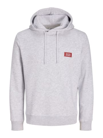 Jack & Jones Kapuzenpullover in White Melange