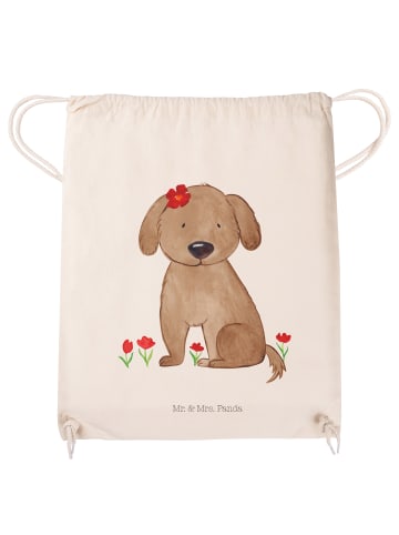 Mr. & Mrs. Panda Sportbeutel Hund Dame ohne Spruch in Creme