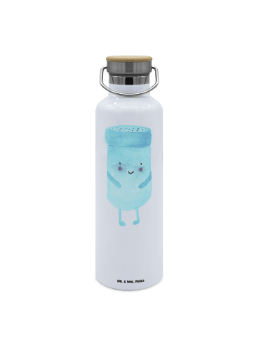 Mr. & Mrs. Panda Sportflasche Beste Freunde Salz mit Spruch in Weiß