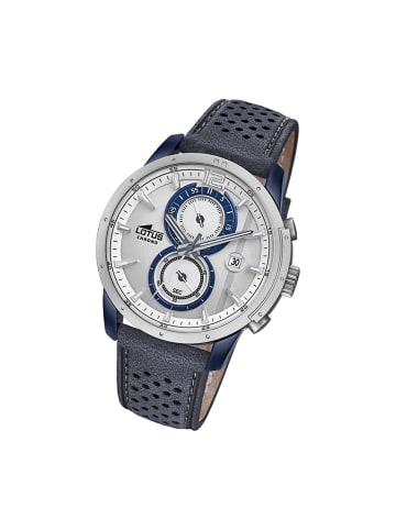 Lotus Chronograph-Armbanduhr Lotus Khrono blau groß (ca. 44mm)