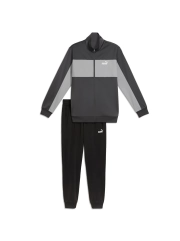 Puma Poly Colorblock Suit in Grau