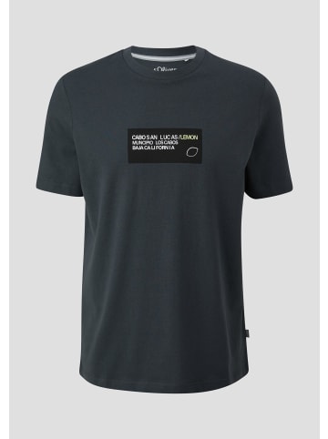 s.Oliver T-Shirt in 95D1_schiefergrau