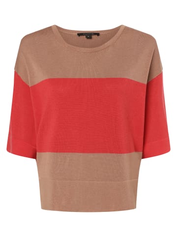 comma Pullover in melange koralle