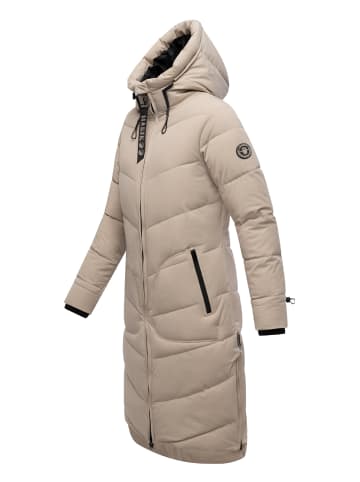 Marikoo Steppmantel Benikoo in Light Taupe