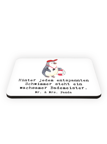 Mr. & Mrs. Panda magnet Bademeister schützend mit Spruch in Weiß
