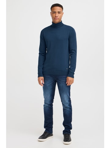 BLEND Rollkragenpullover BHMWEDAT in Blau
