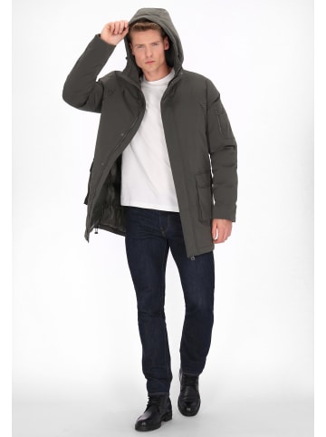 DreiMaster Men Coat in military olive