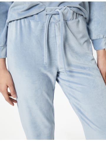 KOTON Schlafanzug-Strickhosen in Blau