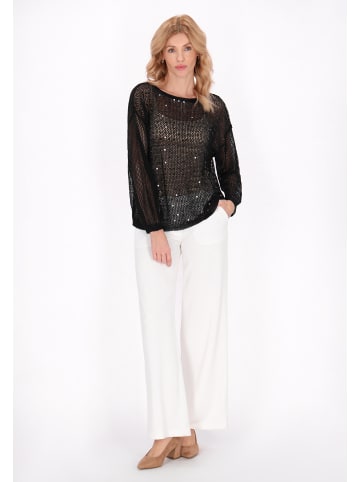 Usha Women Sweater in black
