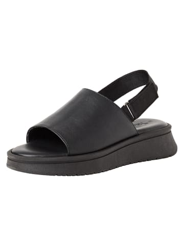 Tamaris Sandalette in BLACK LEATHER