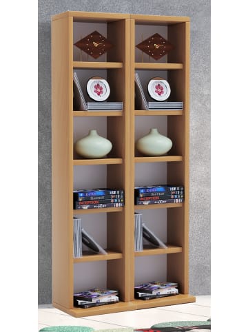 VCM  Holz CD DVD Stand Regal Schrank Ständer Milano in Buche