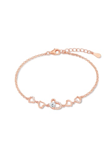 Amor Armband Silber 925, rosévergoldet in Roségold