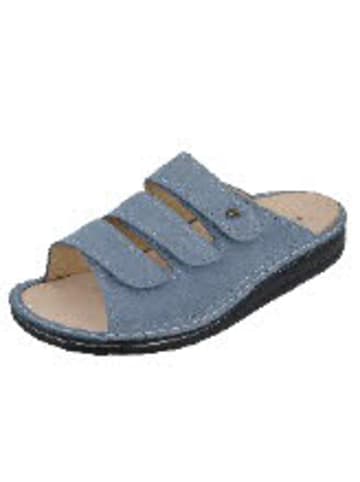 Finn Comfort Damen Pantoletten KORFU in blau
