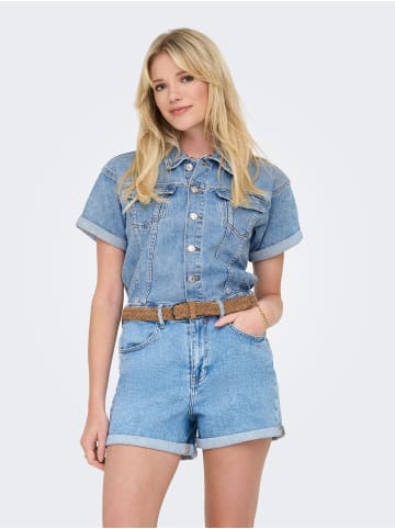 ONLY Jeans-Jumpsuit in Light Blue Denim