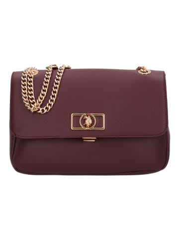 U.S. Polo Assn. Jones Schultertasche 28 cm in plum